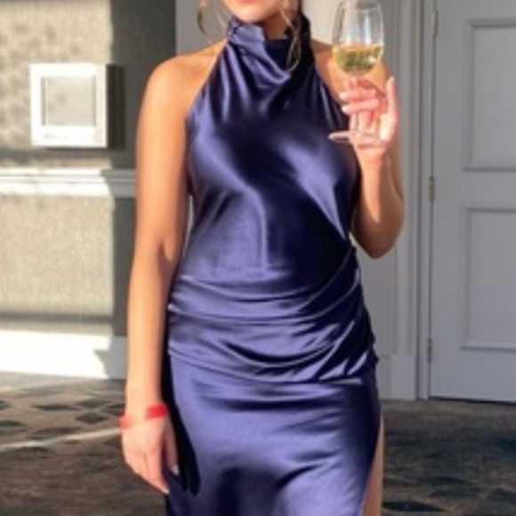 Amanda Uprichard Halter Maxi - Picture 1 of 10